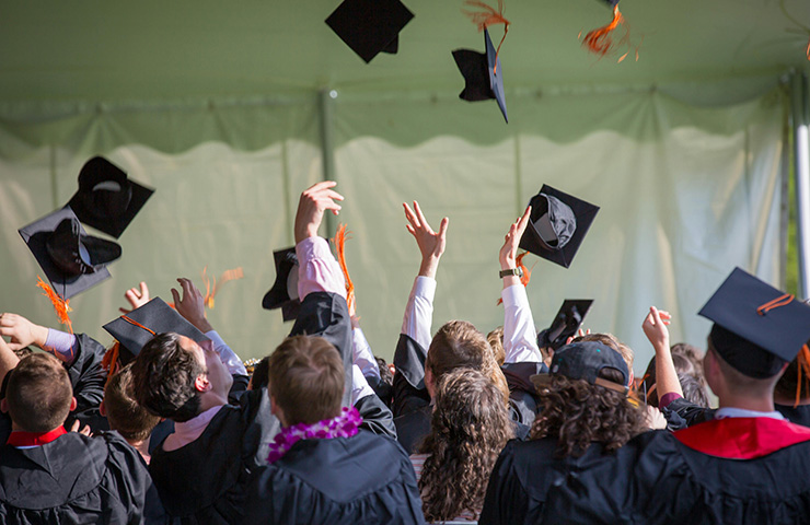 Students Graduating